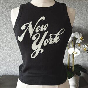 Girl Dangerous | Women's New York Tank Top | Rib Knit | Black